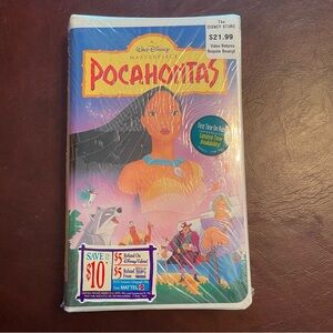 Sealed VHS Walt Disney Masterpiece- Pocahontas